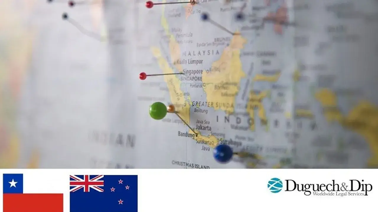 Restrictions in Chile and New Zealand by COVID-19