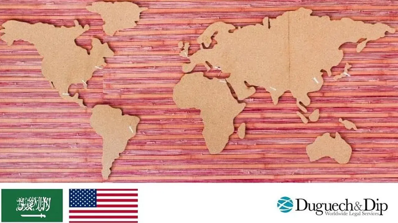 Restrictions in Saudi Arabia and the USA by COVID-19