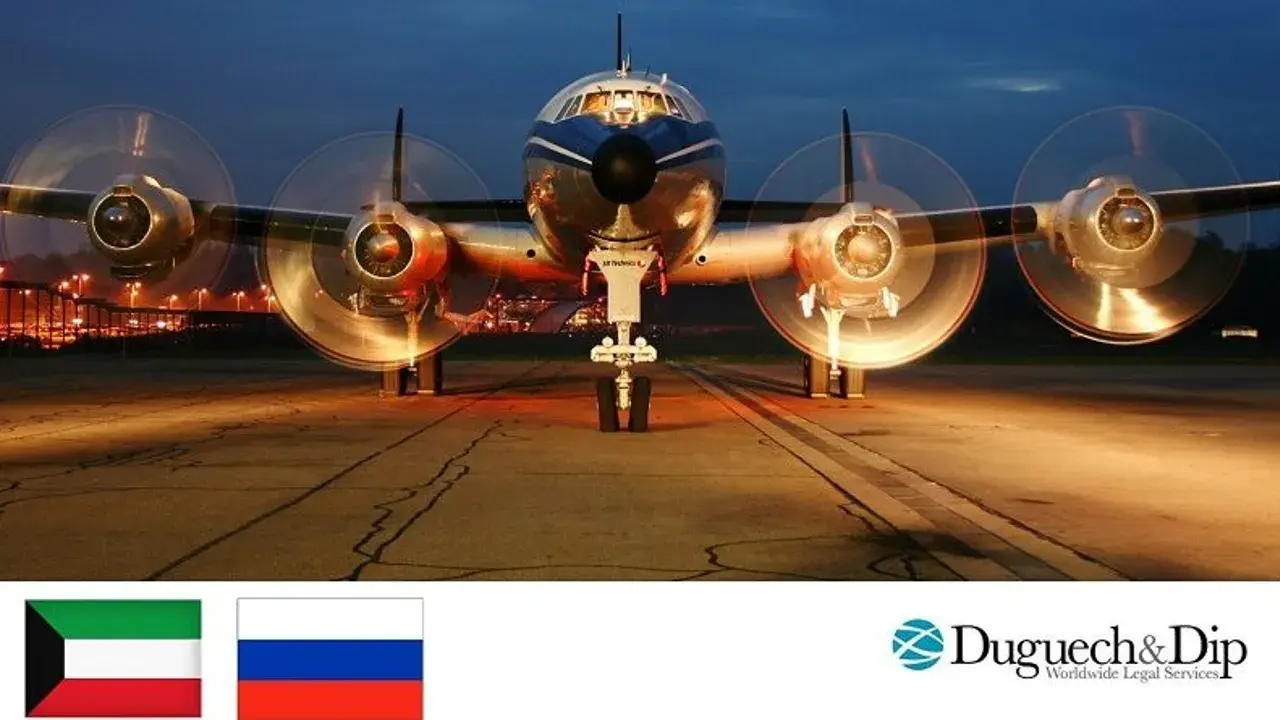 Restrictions in Kuwait and Russia by COVID-19