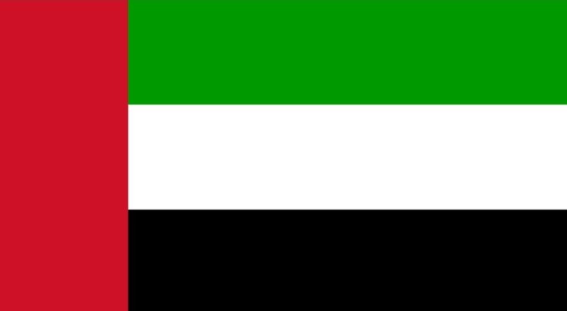 La bandera de Dubai